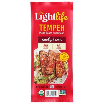 OG2 Lightlife Foods Smokey Strips 12/6 OZ [UNFI #12232]