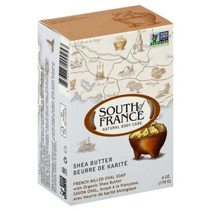 South Of France Shea Butter Bar Soap 6 OZ [UNFI #35397] T