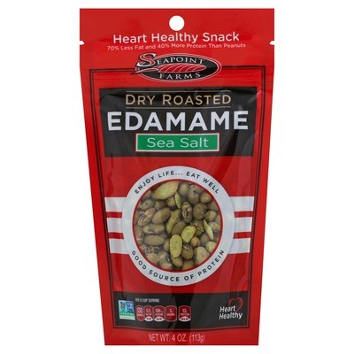 Seapoint Farms Dry Rst Edamame 12/4 OZ [UNFI #20725]