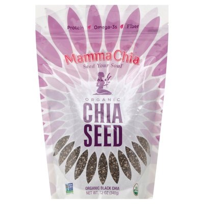 OG2 Mamma Chia Chia Seeds, Black 4/12 OZ [UNFI #33570]