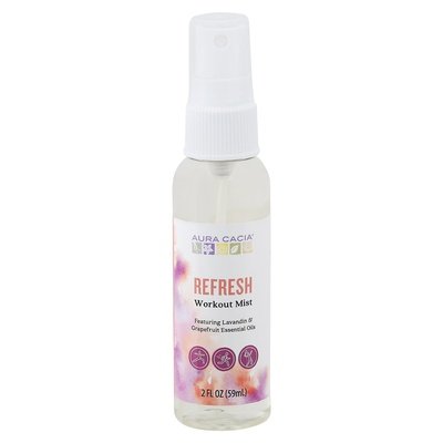 Aura Cacia Refresh Workout Mist 2 OZ [UNFI #10760] T