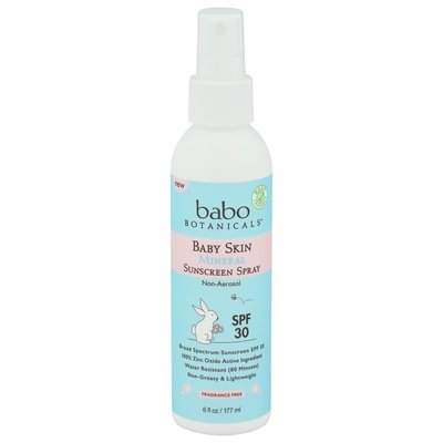 Babo Botanical SPF 30 Baby Skin Mineral Pump 6 OZ [UNFI #45977] T