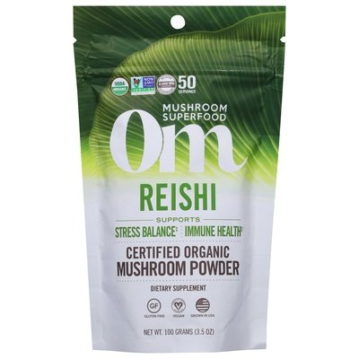 Om Reishi Adaptogen/Immune/Longevity 3.5 Oz [UNFI #79201]