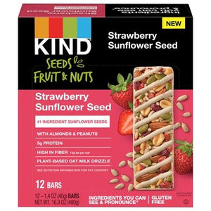 Kind Strawberry Sunflower 12/1.4 Oz [UNFI #73895]