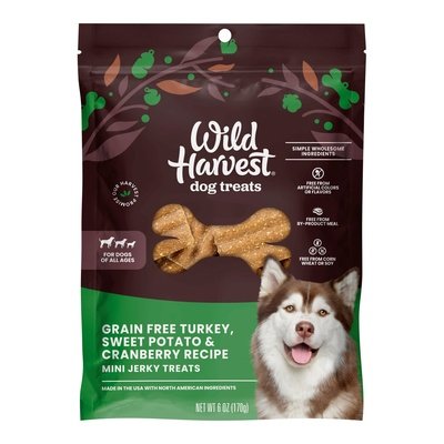 Wild Harvest Turky/Cranry Jerky Grnfree 6/6 Oz [UNFI #49485]