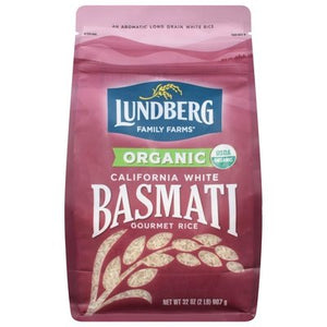 OG1 Lundberg California White Basmati 6/2 LB [UNFI #32910]