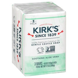 Kirks Cstle Sth Aloe 3Pk 1/3/4 OZ [UNFI #82324]