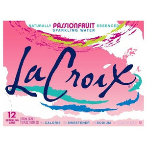 Lacroix Passionfruit 2/12/12 OZ [UNFI #06961] T