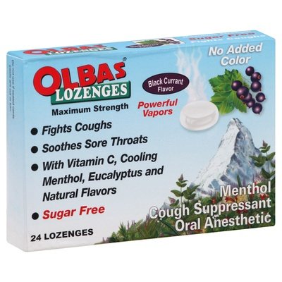 Olbas Lozenges Sugar Free 1/24 CT [UNFI #40053] T