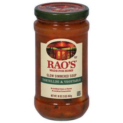 Raos Tortel & Veg Soup 6/16 OZ [UNFI #22457]