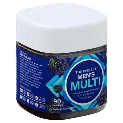 Olly Perfect Mens Multi Blackberry 90 CT [UNFI #31581] T