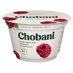 Chobani Nf Rasp Yogurt 12/5.3 OZ [UNFI #69321]