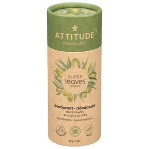 Attitude Deodorant Olive Leaves 3 OZ [UNFI #84322] T