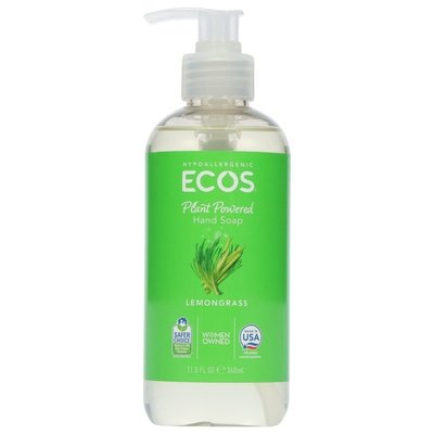 Ecos Hand Soap, Lemongrass 6/11.5 OZ [UNFI #44482] T