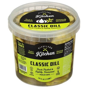 Cleveland Kitchen Dilly Garlic Chips 12/24 OZ [UNFI #15630]