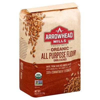 OG2 Arrowhead Mills White, Unbleached 8/5 LB [UNFI #00125]