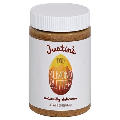 Jstn Honey Almond Butter 6/16 OZ [UNFI #36862]