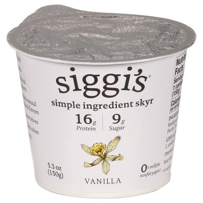 Siggis Ff Skyr Yog Van 12/5.3 OZ [UNFI #11989]