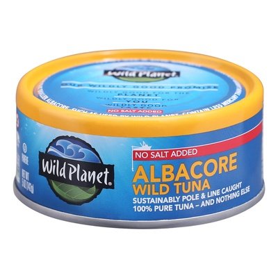 Wild Planet Wild Albacore Tuna No Salt 12/5 OZ [UNFI #27281]