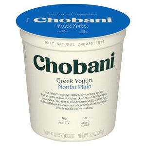 Chobani Nf Plain Yogurt 6/32 OZ [UNFI #11843]