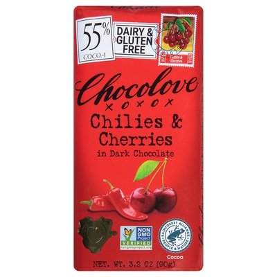 Chocolove Dark Choc Chili Chry 12/3.2 OZ [UNFI #33113]