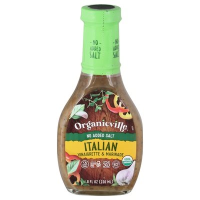 OG2 Organicville Italian, No salt Added 6/8 OZ [UNFI #65526]