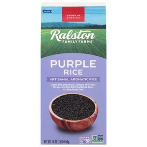 Ralston Family Farms Purple Rice 6/16 OZ [UNFI #35120]