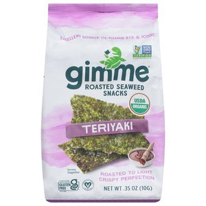 OG2 Gimme Teriyaki Seaweed Snack 12/.35 OZ [UNFI #67366]