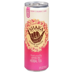 Shaka Tea Guava Ginger Can 12/12 Oz [UNFI #45758]