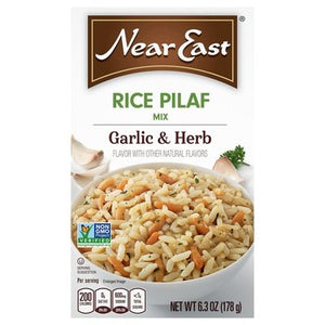 Near East Pilaf Garlic Herb Orzo 12/6.3 OZ [UNFI #06729]