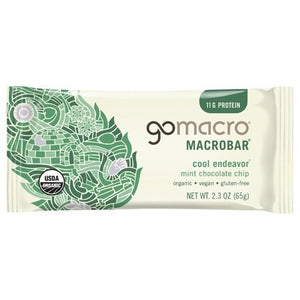 Gomacro Mint Chocolate Chip 12/2.3 Oz [UNFI #53024]