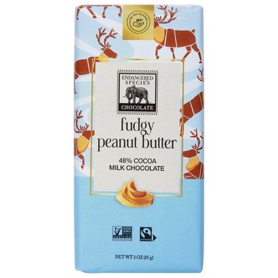 Endangered Species Peanut Butter Fudgy Caribou 12/3 OZ [UNFI #13822]