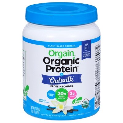 Orgain Oatmilk Vanilla Plant Protein 16.9 OZ [UNFI #15644] T