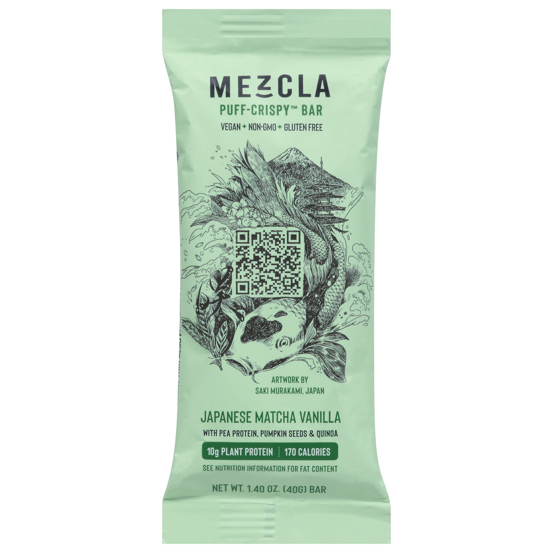 Mezcla Matcha Vanilla Bar 12/1.4 Oz [UNFI #46063]