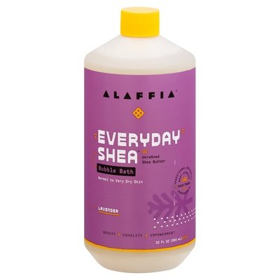 Alaffia Es Bubble Bath Lavender 32 OZ [UNFI #45212] T