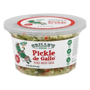 Grillo`S Pickles Hot 6/14 OZ [UNFI #58451]