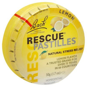 Bach Rescue Remedy Pastilles Lemon 12/50 GR [UNFI #85771] T