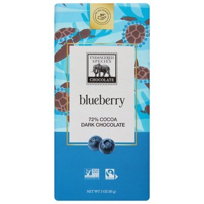 Endangered Dark Choc W/blueberry (turtle) 12/3 OZ [UNFI #30512]