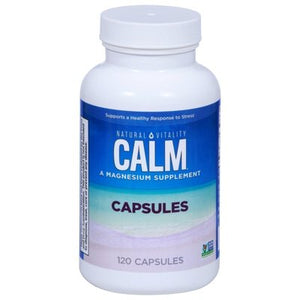 Natural Vitality Magnesium Glycinate Caps 120 Ct [UNFI #61463]