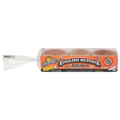 OG2 Food For Life Ezekiel Eng Muffin 6/16 OZ [UNFI #71679]