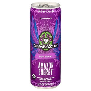 OG2 Sambazon Amazon Energy Acai Berry 12/12 OZ [UNFI #52623] T