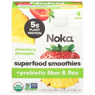 OG2 Noka Strawberry Pineapple 6/4 PACK [UNFI #42766]