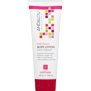 Andalou Naturals Bdy Lotion 1000 Rose 8 OZ [UNFI #32345] T