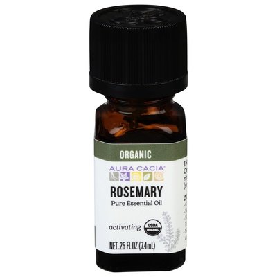 OG2 Aura Cacia Essntl Oil Rosemary .25 OZ [UNFI #51745] T