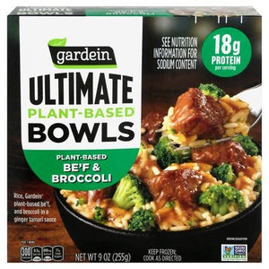 Gardein BeF Broccoli Bowl 8/9 Oz [UNFI #70820]