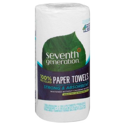 Seventh Gen Paper Towels White 156 24/156 CT [UNFI #55753] T