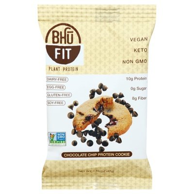 Bhu Cookie Protein,Chocolate Chip 10/1.65 Oz [UNFI #27809]