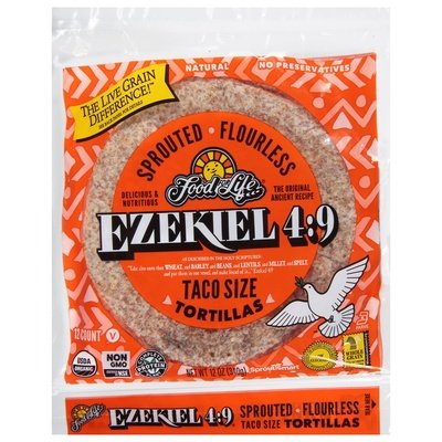 OG2 Fd For Life Tortilla Ezk 4:9 Small 12/12 OZ [UNFI #71945]