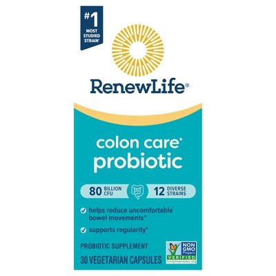 Renew Life Colon Care Probiotic 80B 6/30 VCAP [UNFI #37827] T