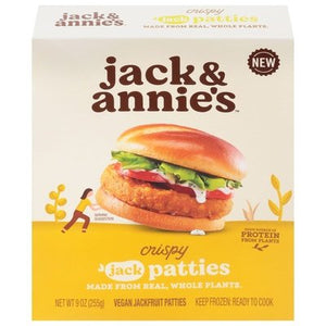 Jack & Annie`S Jack Patties Crispy 8/9 OZ [UNFI #75373]